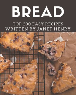 Front cover_Top 200 Easy Bread Recipes