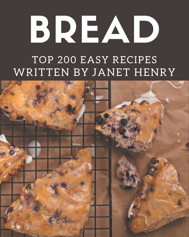 Front cover_Top 200 Easy Bread Recipes
