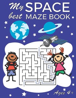 Front cover_My best SPACE MAZE BOOK