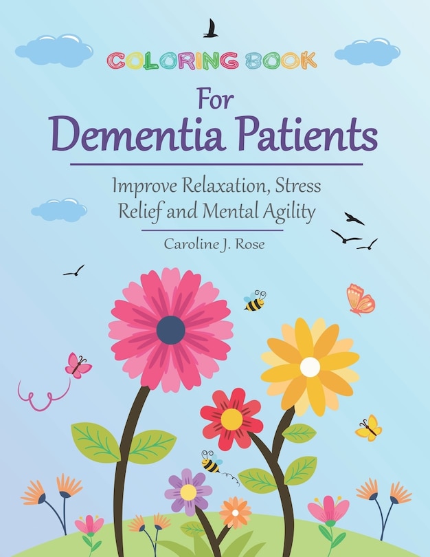 Front cover_Coloring Book for Dementia Patients
