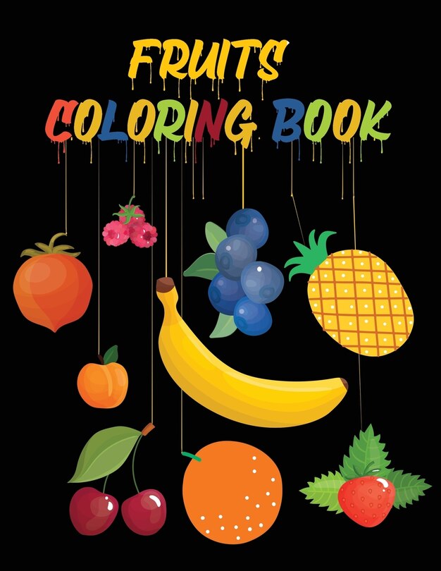 Front cover_Fruits Coloring Book