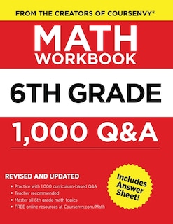 Front cover_6th Grade Math Workbook