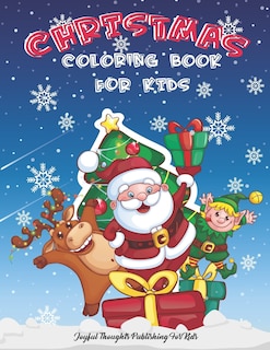 Front cover_Christmas Coloring Book for Kids
