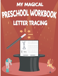 Front cover_my magical preschool workbook lettre tracing