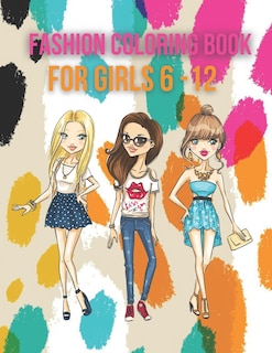 Couverture_Fashions Coloring Book For Girls