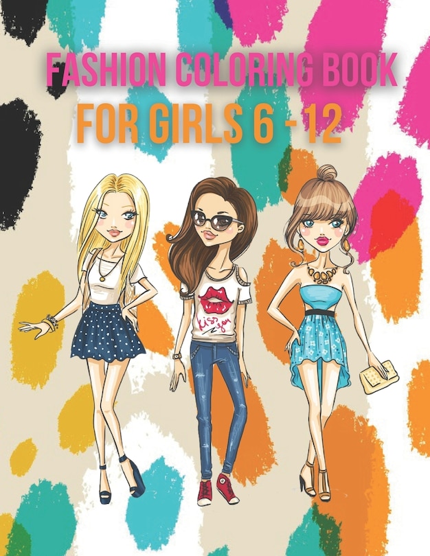 Couverture_Fashions Coloring Book For Girls