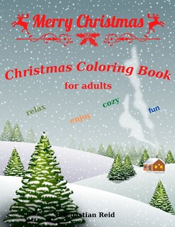 Couverture_Christmas Coloring Book For Adults