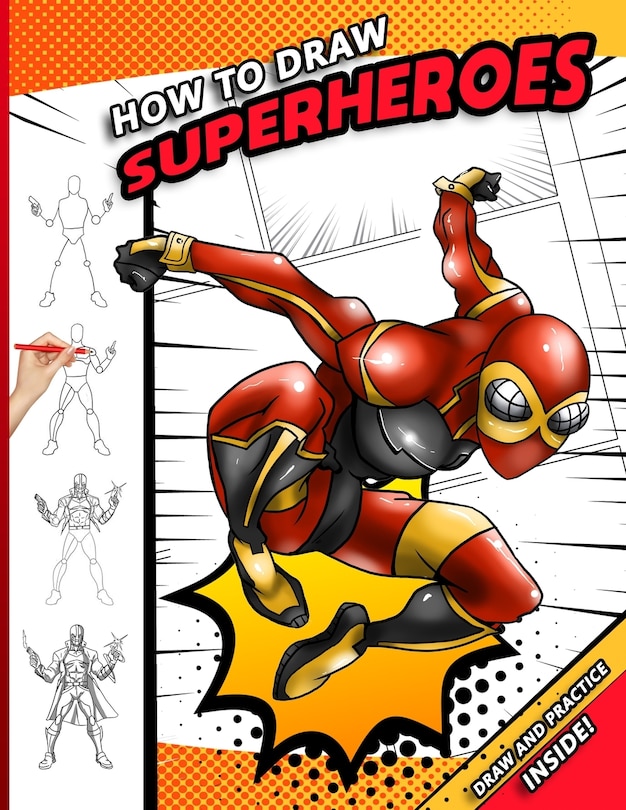 Couverture_How To Draw Superheroes