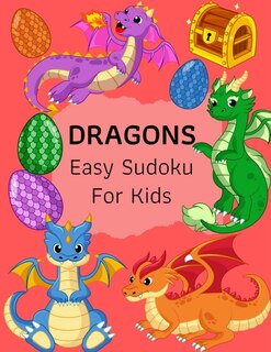 Front cover_Dragons Easy Sudoku For Kids
