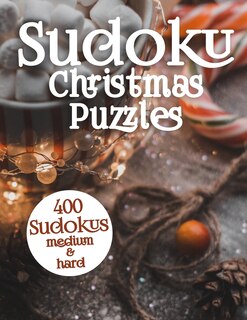 Front cover_Sudoku Christmas Puzzles for Adults and Teens