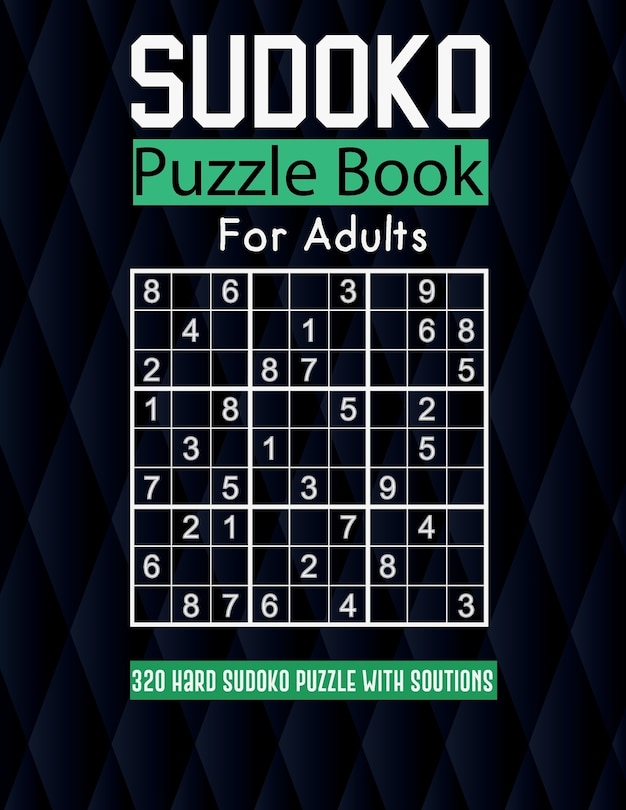 Couverture_Sudoko PUZZLE FOR ADULT
