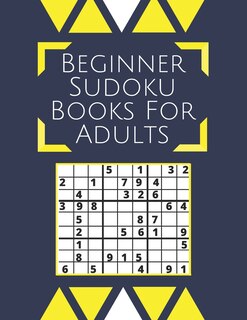 Couverture_Beginner Sudoku Books For Adults