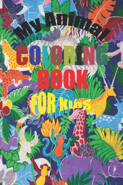 Couverture_My animal coloring book for kids