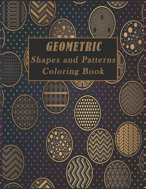 Front cover_Geometric Shapes and Patterns Coloring Book