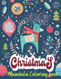 Front cover_Mandala Christmas Coloring Book