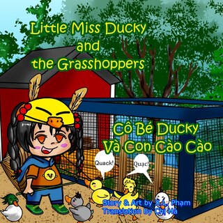 Couverture_Little Miss Ducky and the Grasshoppers (Cô Bé Ducky Và Con Cào Cào)