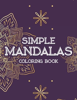 Front cover_Simple Mandalas Coloring Book