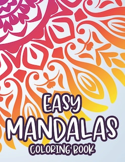 Couverture_Easy Mandalas Coloring Book