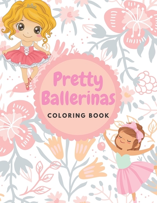 Front cover_Pretty Ballerinas Coloring book