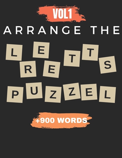 Front cover_Arrange The Letter Puzzel Vol1 +900 words