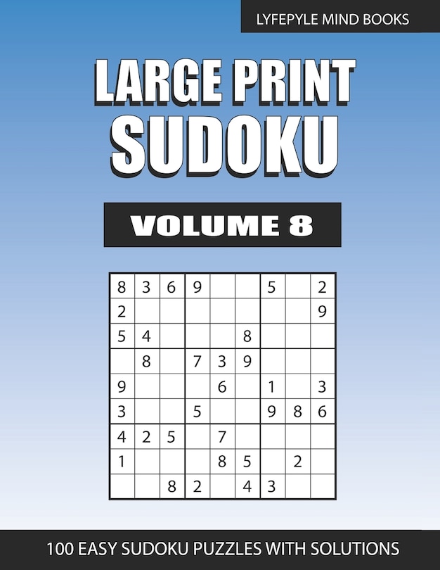 Couverture_Large Print Sudoku
