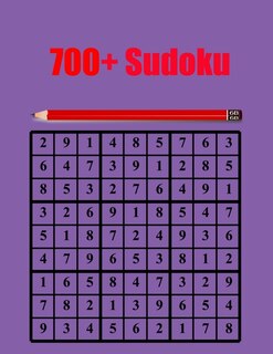 Front cover_700+ Sudoku