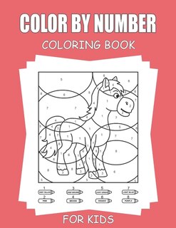 Front cover_Color By Number Coloring Book For Kids