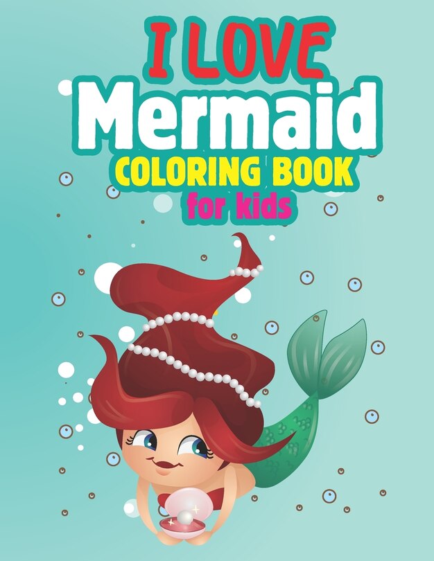 Couverture_Love Mermaid Coloring Book