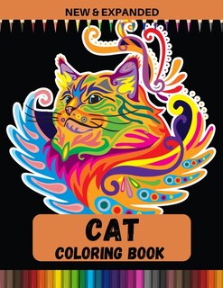 Front cover_Cat Coloring Book (New & Expanded)