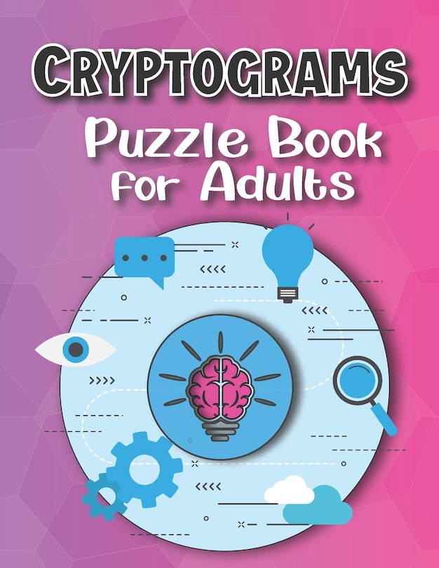 Couverture_Cryptograms Puzzle Books For Adults Large Print
