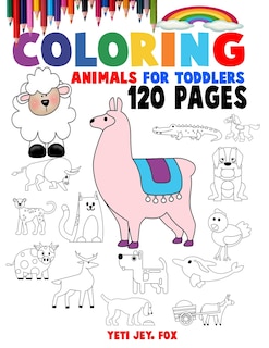 Front cover_Coloring Animals For Toddlers