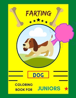 Front cover_Farting dog coloring book for juniors