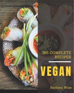 Front cover_365 Complete Vegan Recipes