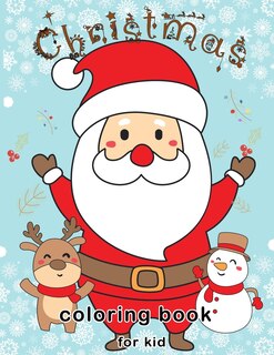 Front cover_Christmas Coloring Book for Kids