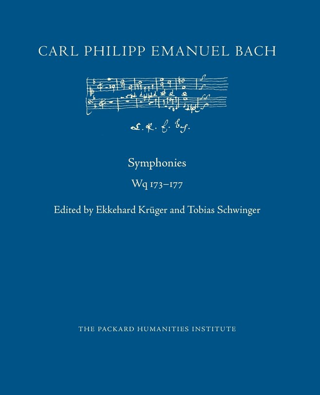Front cover_Symphonies, Wq 173-177