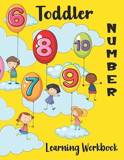 Front cover_Toddler Number Learning Workbook