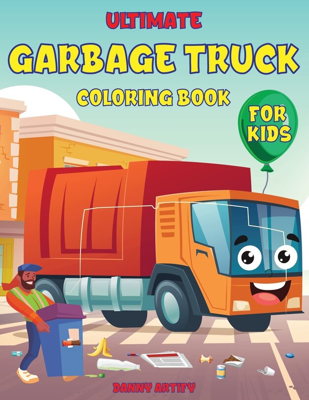 Couverture_Ultimate Garbage Truck Coloring Book