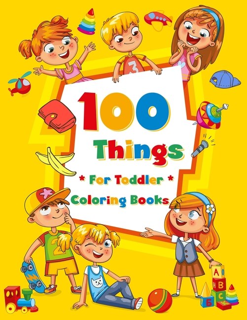 Couverture_100 Things For Toddler Coloring Book