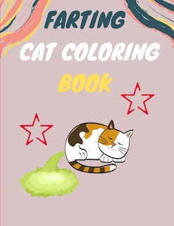 Front cover_Farting cat coloring book