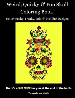 Couverture_Weird, Quirky & Fun Skull Coloring Book