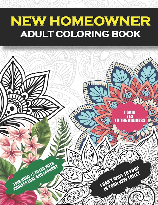 Couverture_New Homeowner Adult Coloring Book