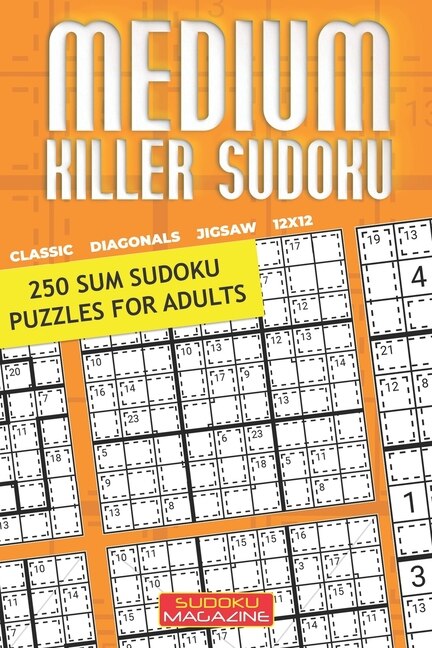 Front cover_Medium Killer Sudoku
