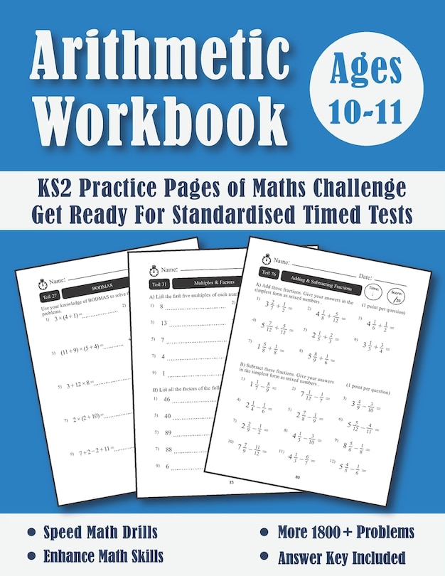 Front cover_Year 6 Arithmetic Tests - KS2 Maths Challenge