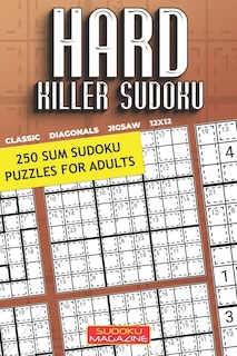 Couverture_Hard Killer Sudoku