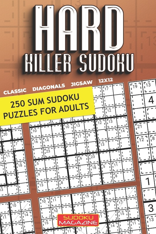 Couverture_Hard Killer Sudoku