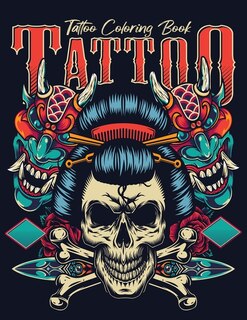 Front cover_Tattoo Coloring Book