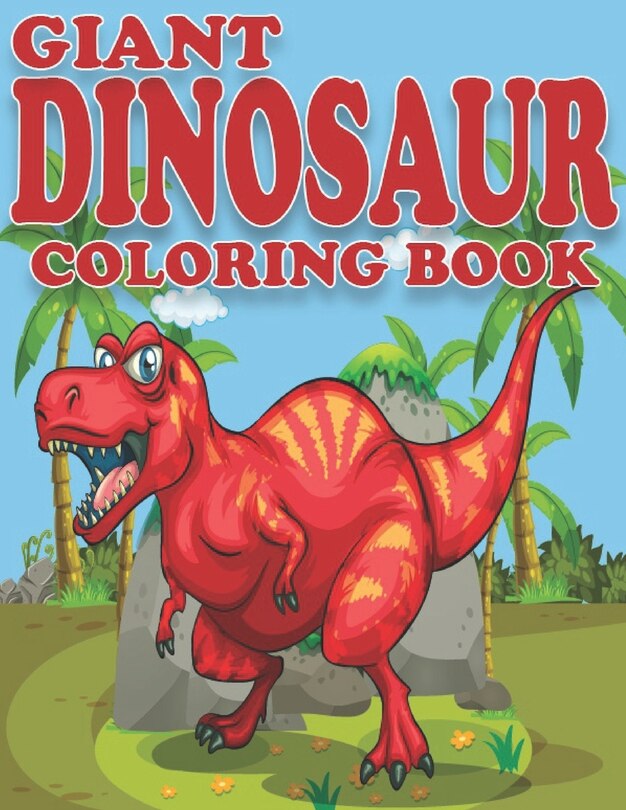 Couverture_Giant Dinosaur Coloring Book