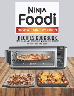 Front cover_Ninja Foodi Digital air fry oven Recipes cookbook