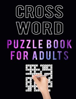 Front cover_Crossword Puzzle Book for Adults