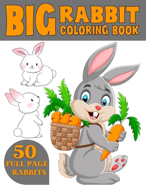Couverture_The Big Rabbit Coloring Book